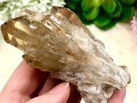 Kundalini Citrine Point 85mm AAQ - Natural Citrine Cluster - Crystal Grid - Altar Decor - Chakra Healing & Balancing Manifestation Stone