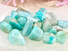 Amazonite Gem Chips - Heart & Throat Chakra Stone - Loose Crystals - Raw Crystals - Crystal Grid - Altar Decor - Spell Jar - Intention Tools