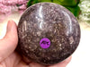 Lepidolite Palmstone 66mm APC - Lepidolite Gallet - Third Eye & Crown Chakra