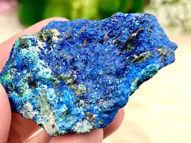 Real Azurite Malachite Cluster 47mm APK - Crown - Third Eye - Heart Chakra