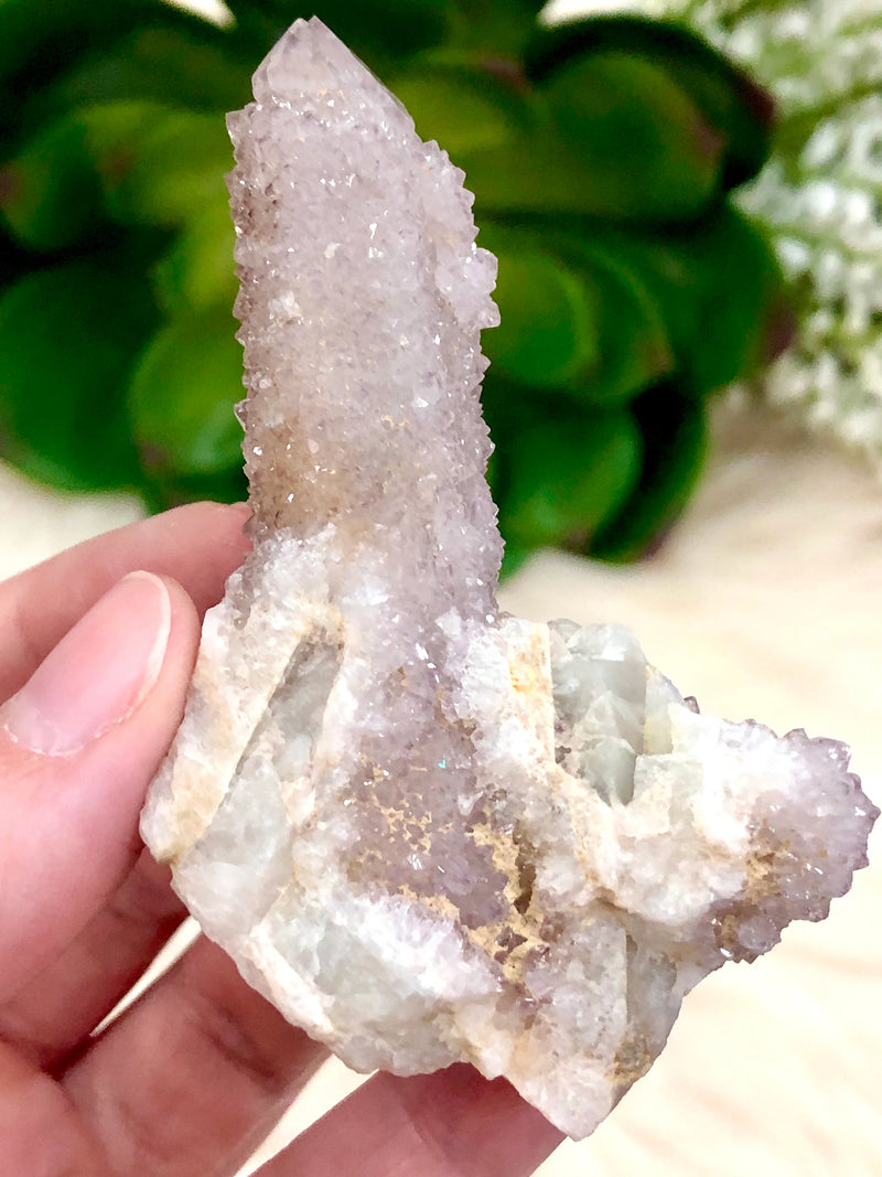 Spirit Quartz Cluster 80mm APS - Manifestation Stone