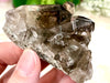 Raw Smoky Quartz Cluster 59mm AQA - Crystal Grid - Altar Decor - Purification Crystal - Intuition - Grounding