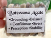 Botswana Agate Gem Chips - Root Chakra Stone - Loose Crystals - Spell Jar - Intention Tools