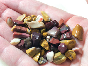 Mookaite Gem Chips - Root Chakra Stone - Loose Crystals - Spell Jar - Intention Tools