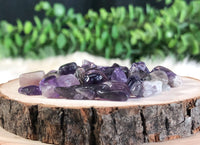 Amethyst Gem Chips - Crown & Third Eye Chakra Stone - Loose Crystals - Spell Jar - Intention Tools