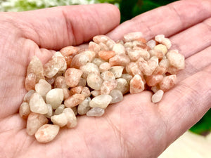 Sunstone Gem Chips - Sacral Chakra Stone - Loose Crystals - Spell Jar - Intention Tools