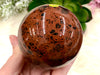 Mahogany Obsidian Sphere 72mm AFV - Sacral and Root Chakra