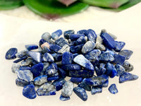 Lapis Lazuli Gem Chips - Throat Chakra Stone - Loose Crystals - Spell Jar - Intention Tools