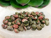 Unakite Gem Chips - Heart Chakra Stone - Loose Crystals - Spell Jar - Intention Tools