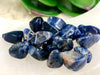 Sodalite Gem Chips - Heart & Throat Chakra Stone - Loose Crystals - Spell Jar - Intention Tools