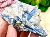 Raw Blue Kyanite Crystal Cluster 70mm ANR - Throat & Third-Eye Crystal