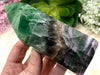 Large Rainbow Fluorite Tower 108mm ARF