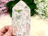 Crystal Quartz Point 99mm ARD - Crown Chakra Stone