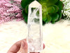 Crystal Quartz Point 106mm ARA - Crown Chakra Stone