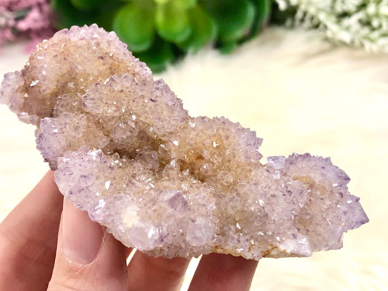 Spirit Quartz Cluster 89mm ARI - Manifestation Stone