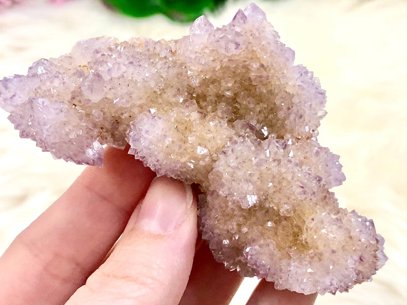 Spirit Quartz Cluster 89mm ARI - Manifestation Stone