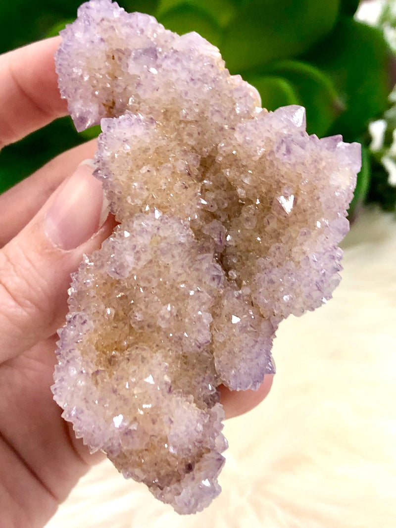 Spirit Quartz Cluster 89mm ARI - Manifestation Stone