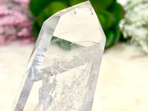 Crystal Quartz Point 92mm ARO - Crown Chakra Stone