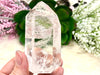 Crystal Quartz Point 74mm AQZ - Crown Chakra Stone