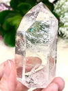 Crystal Quartz Point 74mm AQZ - Crown Chakra Stone