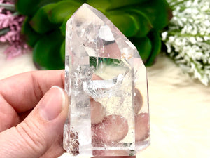 Crystal Quartz Point 68mm AQY - Crown Chakra Stone