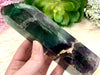 Large Rainbow Fluorite Tower 142mm AQV