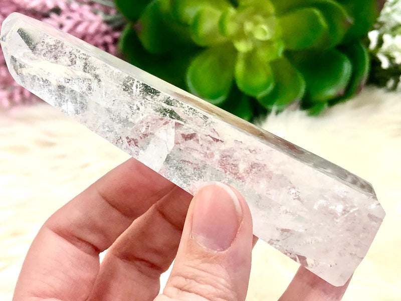 Crystal Quartz Point 106mm ARA - Crown Chakra Stone