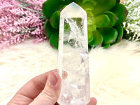 Crystal Quartz Point 106mm ARA - Crown Chakra Stone