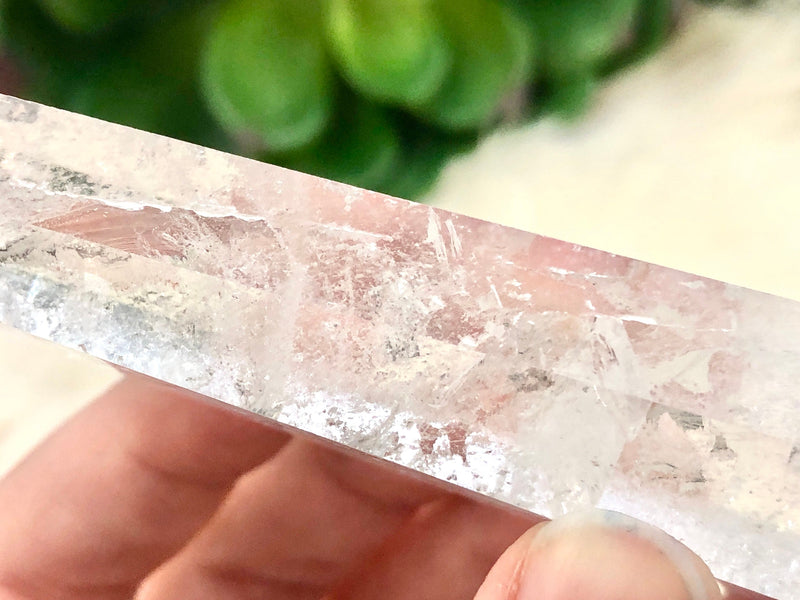 Crystal Quartz Point 106mm ARA - Crown Chakra Stone