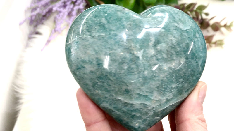 Amazonite Heart 76mm (BE)