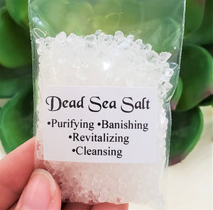 Dead Sea Salt- Herbs, Flowers, and Salts