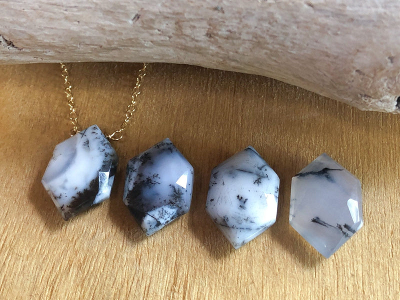 Dendritic Opal Necklace