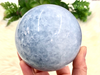 Blue Calcite Sphere 84mm GI