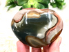 Polychrome Jasper Heart 81mm HM