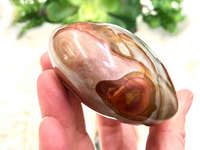 Polychrome Jasper Heart 81mm HM