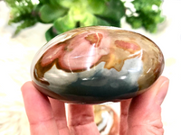 Polychrome Jasper Heart 81mm HM