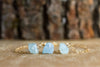 Raw Aquamarine Bracelet