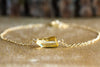 Faceted Citrine November Birthstone Necklace