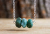 Raw Emerald Necklace