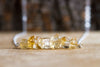 Raw Citrine Bar Necklace