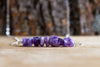 Raw Amethyst Bar Necklace