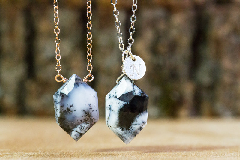 Dendritic Opal Necklace