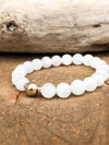 Stacking Yoga Mala Moonstone Bracelet