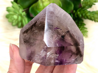 Amethyst Point with Smoky Phantom 60mm JR