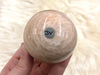 Peach Moonstone Sphere 56mm JV - Heart Chakra & Solar Plexus Chakra