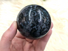 Indigo Gabbro Mystic Merlinite Crystal Sphere 56mm JW