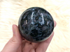 Indigo Gabbro Mystic Merlinite Crystal Sphere 56mm JW