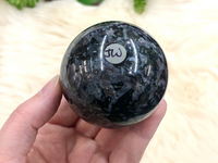 Indigo Gabbro Mystic Merlinite Crystal Sphere 56mm JW