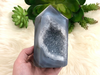 Large Druzy Agate Tower 128mm JX