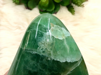 Large Green Fluorite Free Form 163mm JY